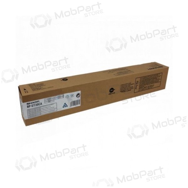 Sharp BPGT30CA , sky blue cartridge for laser printers, 15000 pages.