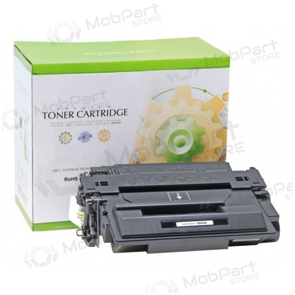 Static Control laser cartridge black, compatible with HP 55X (CE255X)