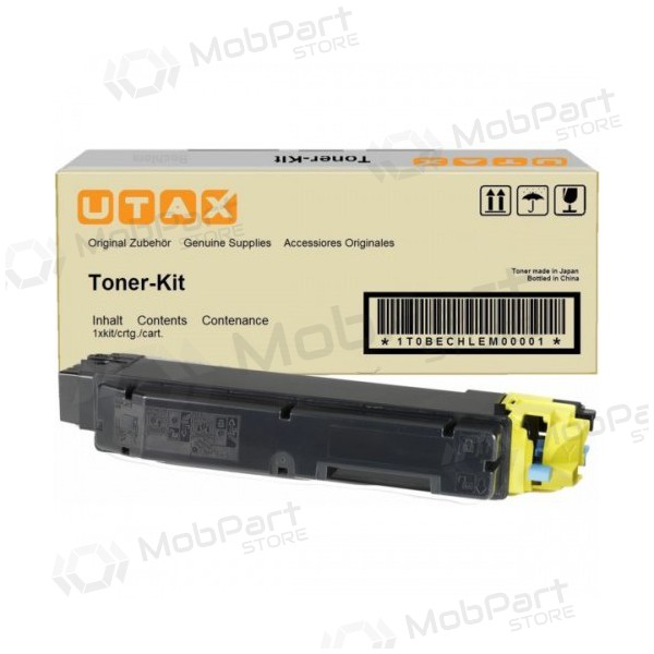 Triumph Adler Kit PK-5011Y/ Utax PK5011Y (1T02NRAUT0/ 1T02NRATA0), yellow cartridge for laser printers